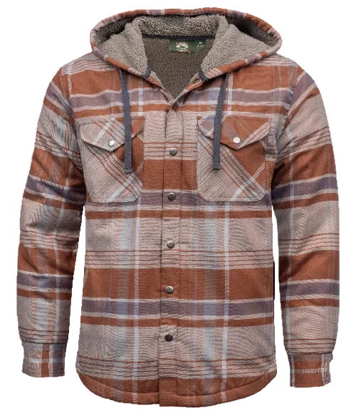Stillwater Supply Men's Hughes Flannel Hooded Jacket