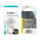 Nite Ize S-Biner Dual Carabiner Stainless Steel Single Size-2