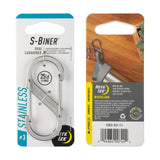 Nite Ize S-Biner Dual Carabiner Stainless Steel Single Size-3