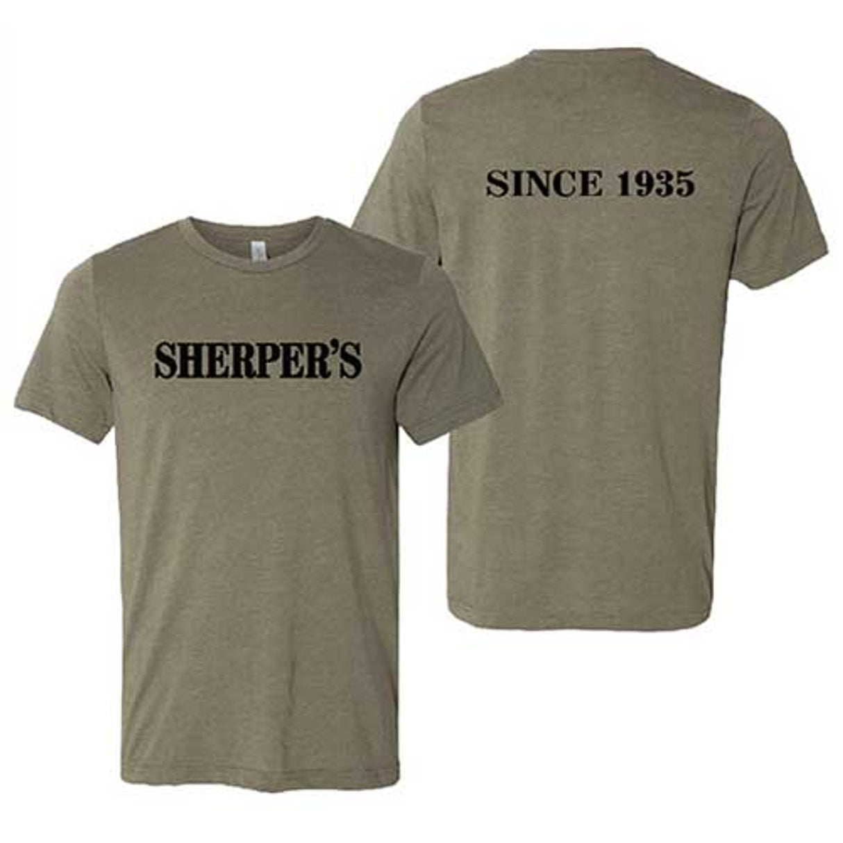 Sherper's Vintage Unisex Triblend Short-Sleeve Tee