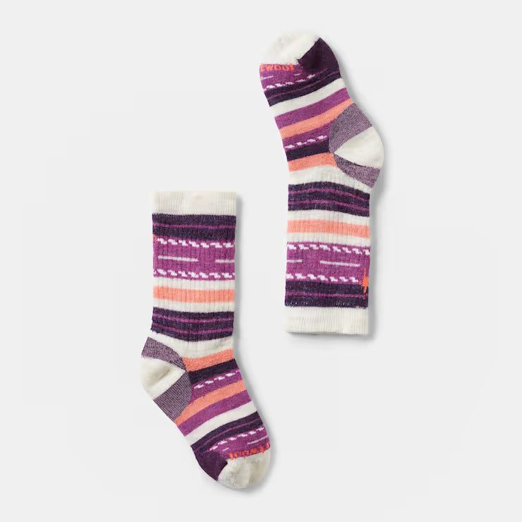 Smartwool Kids' Hike Full Cushion Margarita Crew Socks