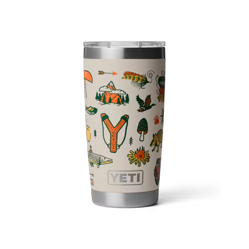 YETI Rambler 20 oz Drink Tumbler with MagSlider Lid