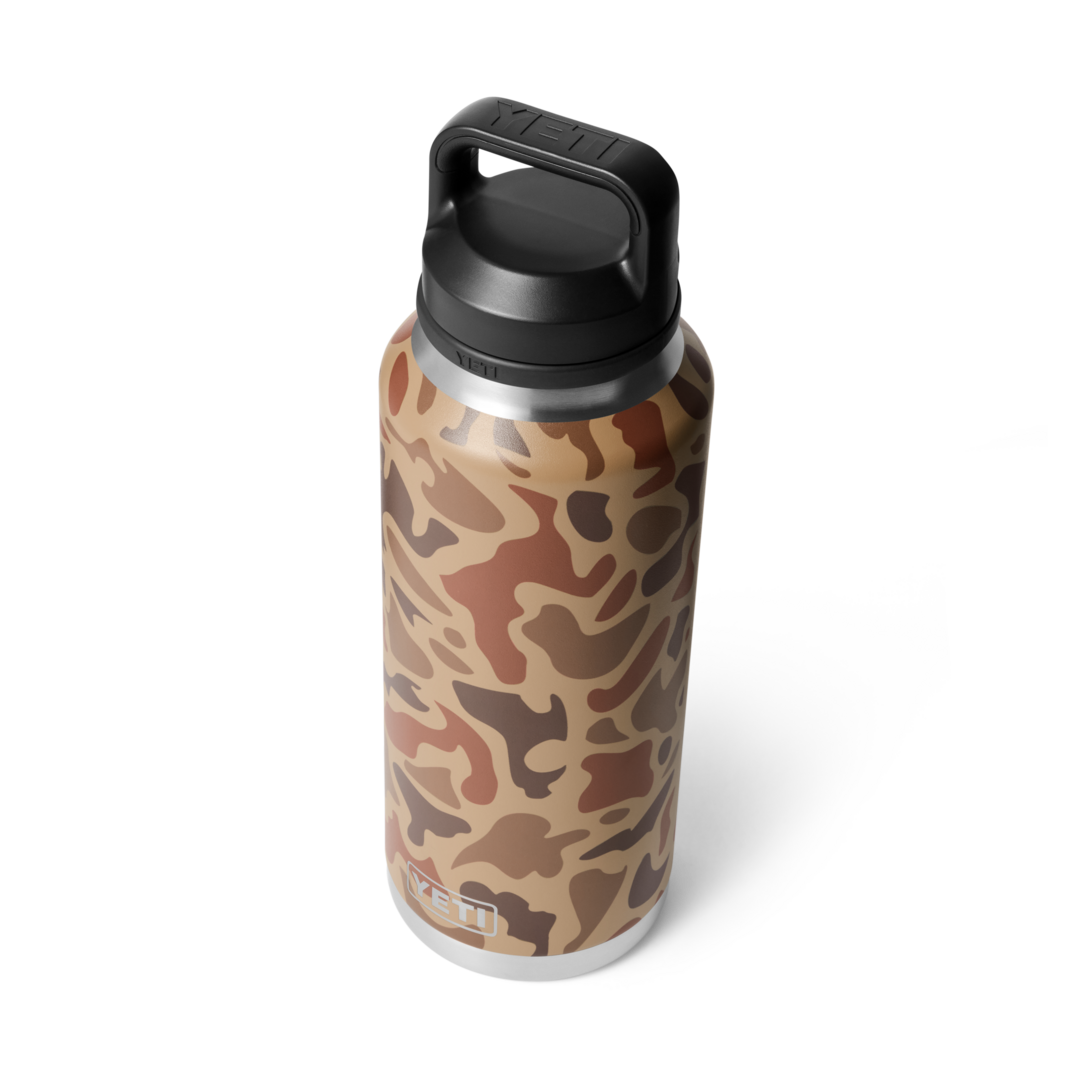 YETI Rambler 36 oz Water Bottle with Chug Cap - Wetlands Brown