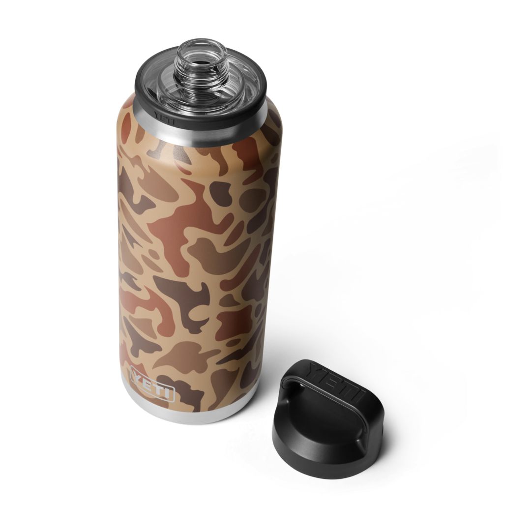 YETI Rambler 36 oz Water Bottle with Chug Cap - Wetlands Brown