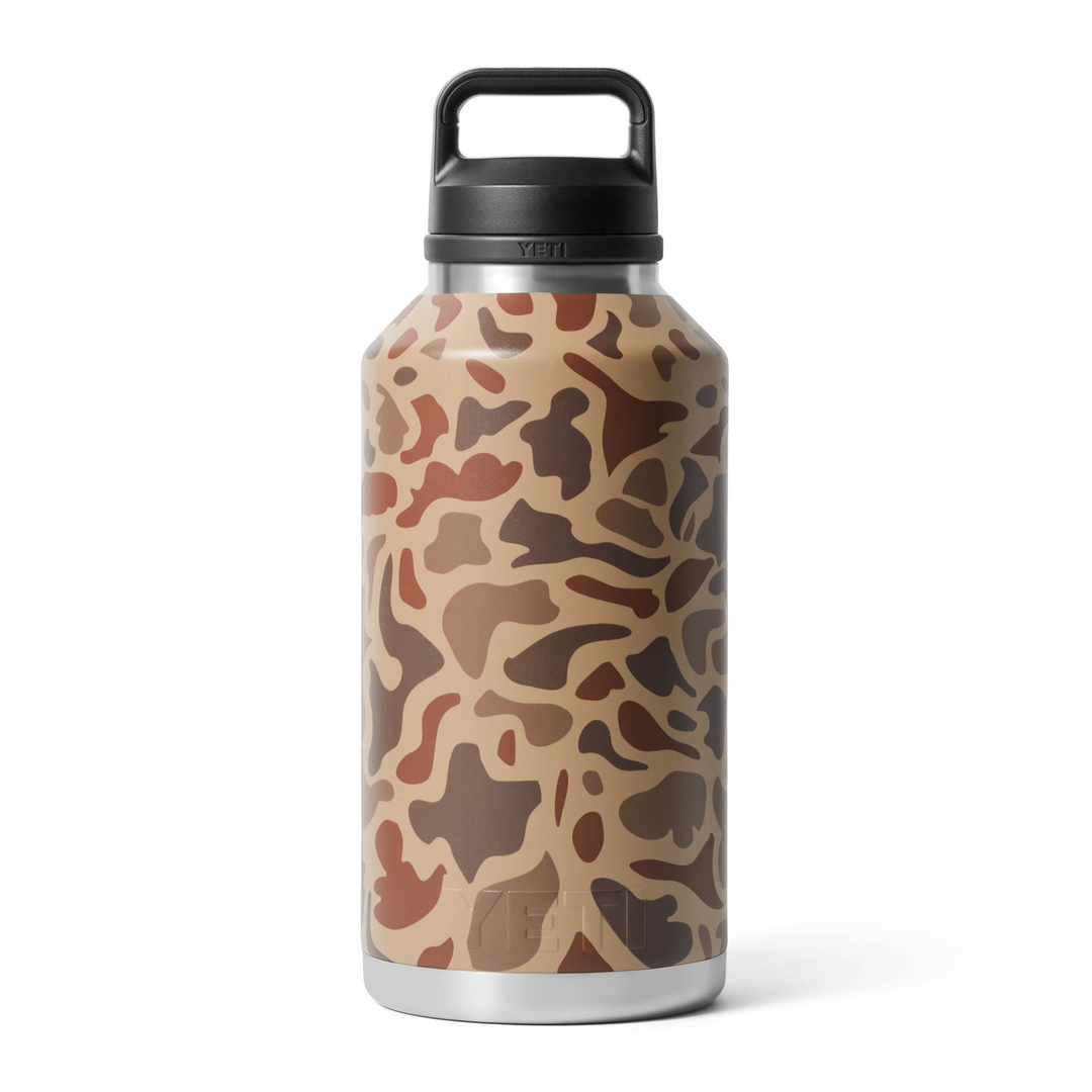 YETI Rambler 64 oz Bottle with Chug Cap - Wetlands Camo