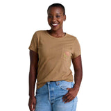 Toad & Co Women's Primo Crew Embroidered Shirt