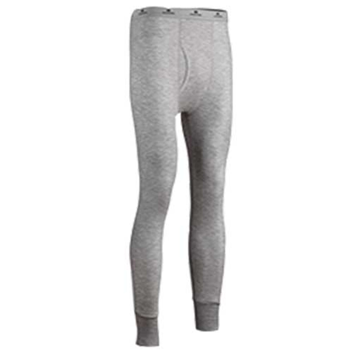 Indera Men's Two-Layer Performance Thermal with Silvadur Long Underwear Bottom