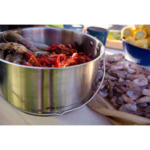 GSI Outdoors Glacier Stainless Troop Cookset
