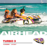 Airhead Turbo Blast 3 Person Towable Tube