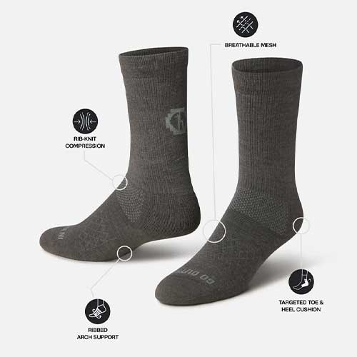 Paka Trail Crew Socks