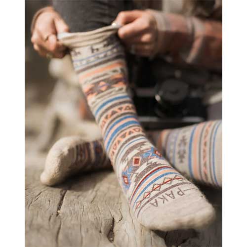 Paka Inca Crew Socks