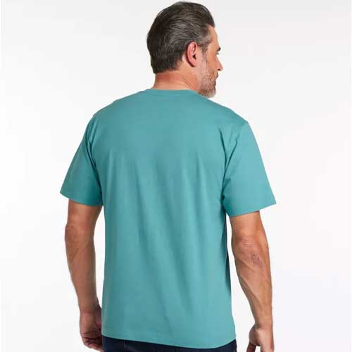 L.L. Bean Men's Carefree Unshrinkable Tee, Traditional Fit Short-Sleeve