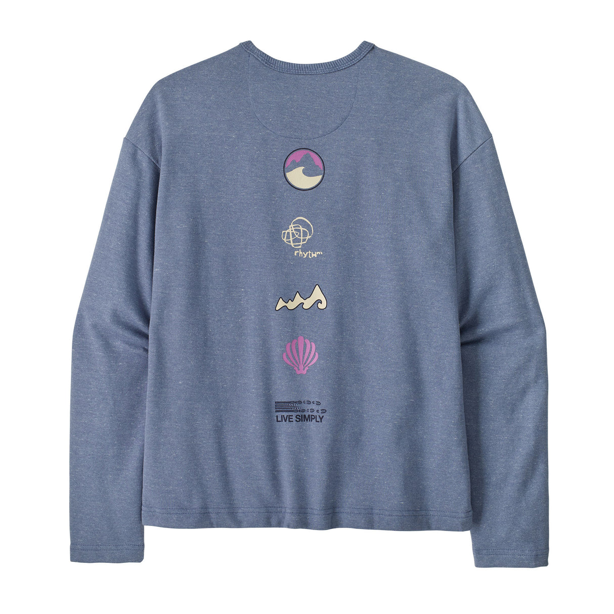 Patagonia Women's Lightweight Long Way 'Round Wildrise Crewneck