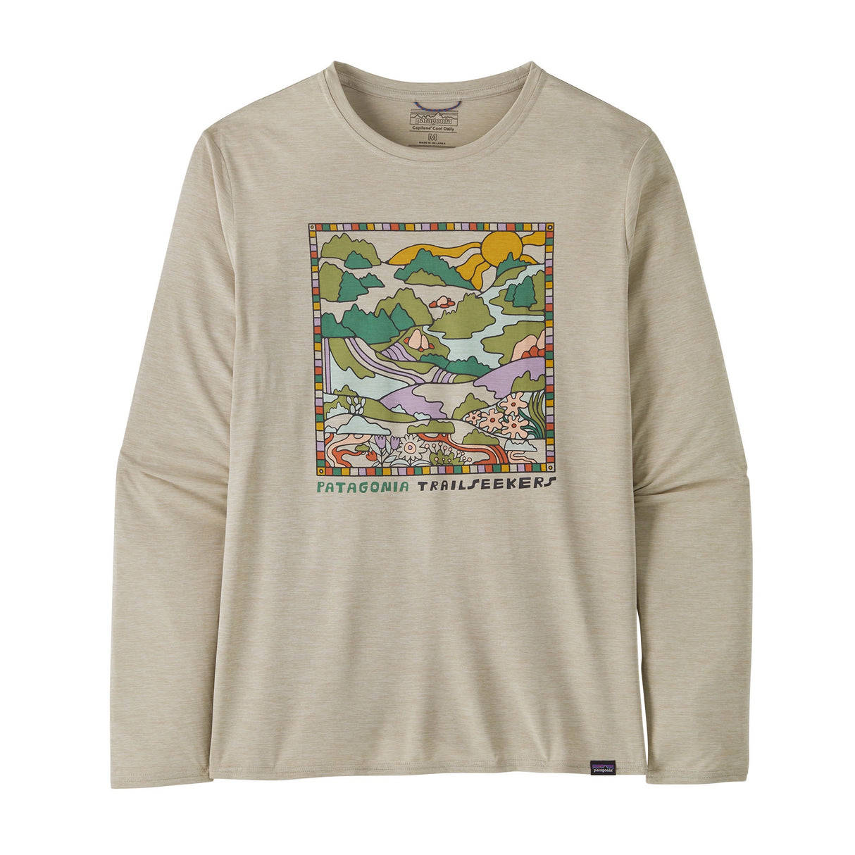 Patagonia Men's Long-Sleeved Capilene Cool Daily Graphic Shirt