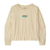 Patagonia Women's Long-Sleeved '95 Oval Logo Easy-Cut T-Shirt