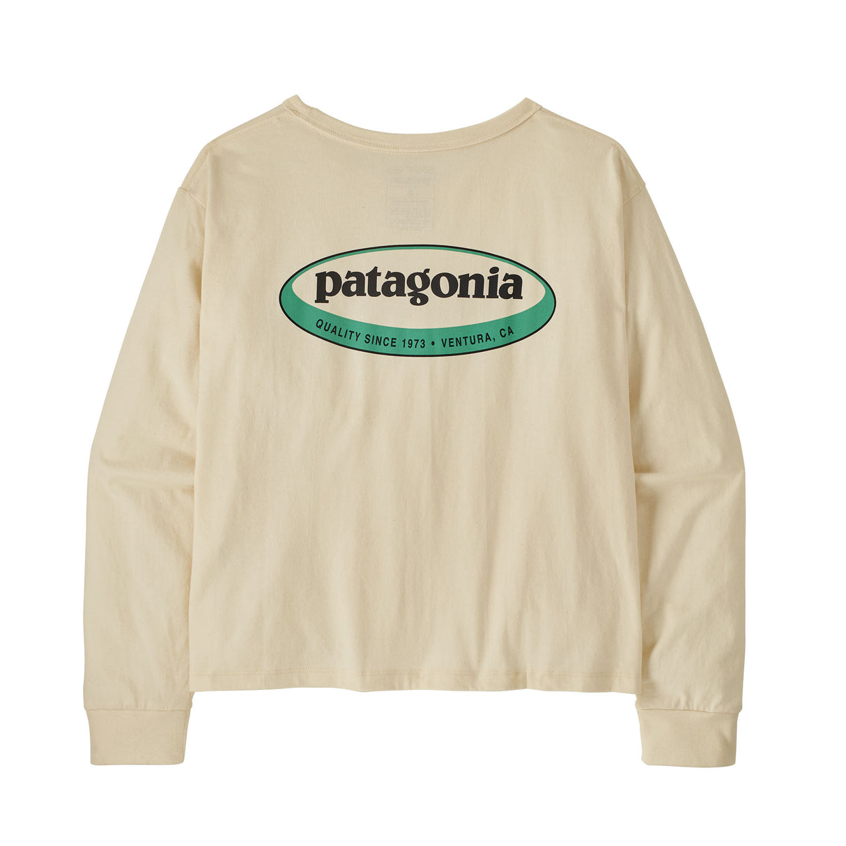 Patagonia Women's Long-Sleeved '95 Oval Logo Easy-Cut T-Shirt