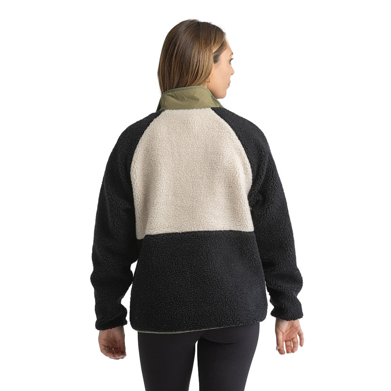 LIV Outdoor Women's Tara Jersey Lined Snap-Up Pullover | Sherper's