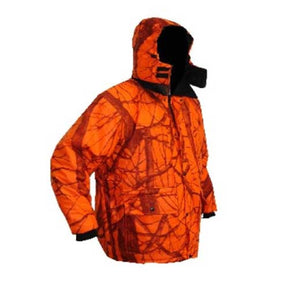 World Famous Sports Men's Blaze Orange Camo Insulated Parka - Sizes 3x or 4x