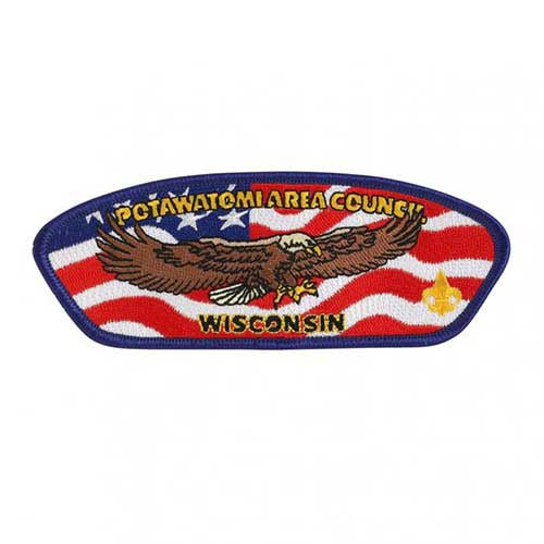 Scout Potawatomi Area Council Shoulder Patch