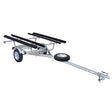 Malone MicroSport 2 Kayak Trailer Package with 2 Sets Bunks, Spare Tire
