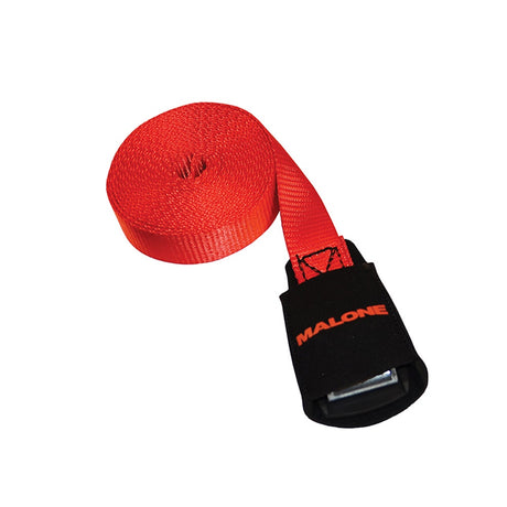 Malone Vehicle Roof Load Strap 12' Red