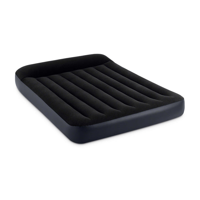 Intex 10-inch Full Dura-Beam Pillow Rest Classic Airbed with QuickFill Plus Internal Pump