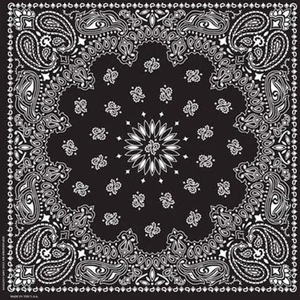 Carolina Creative Products Traditional Paisleys Bandannas