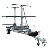 Malone MegaSport Outfitter 3-Tier Kayak Trailer