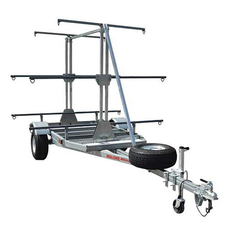 Malone MegaSport Outfitter 3-Tier Kayak Trailer