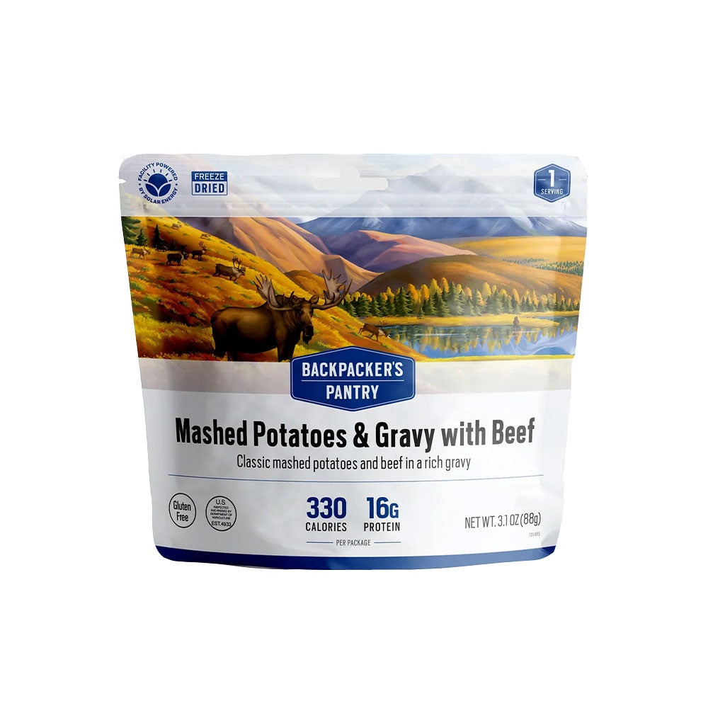 Backpacker's Pantry Mashed Potatoes & Gravy w/Beef
