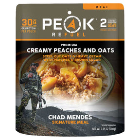 Peak Refuel Creamy Peaches and Oats