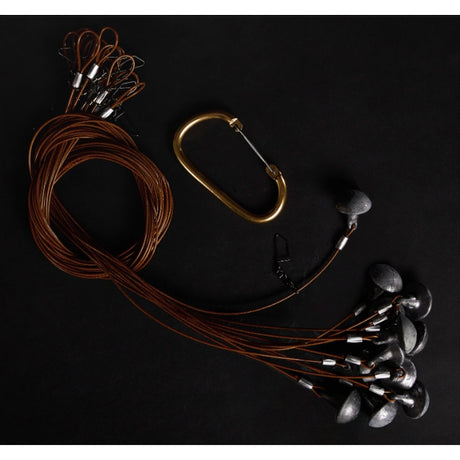 Heyday Texas Rigs with Carabiner 6 Foot 6 oz