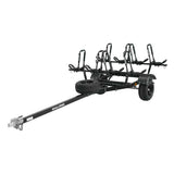 Malone MicroSport Off-Road 4 Kayak Trailer Package with 4 Sets of FoldAway-J Racks & Spare Tire
