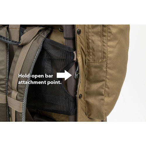 ALPS OutdoorZ Commander Freighter Frame + Pack Bag, Coyote Brown
