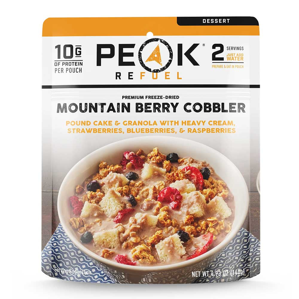 Peak Refuel Mountain Berry Cobbler
