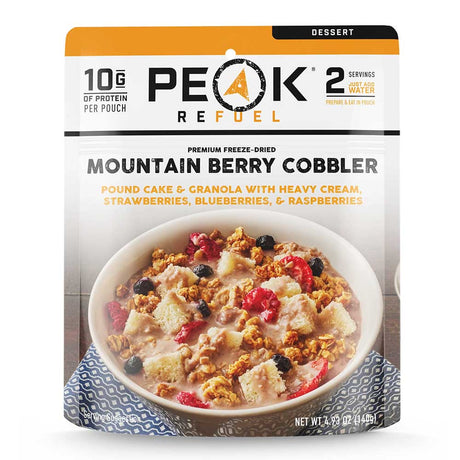 Peak Refuel Mountain Berry Cobbler