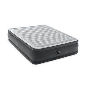 Intex 18-inch Queen Dura-Beam Comfort-Plush Elevated Airbed with QuickFill Plus Internal Pump