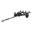 Malone MicroSport Off-Road LowBed 2 Kayak Trailer Package with 2 Sets of SaddleUp Pro & Spare Tire
