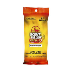 Wildlife Research Scent Killer Gold Field Wipes