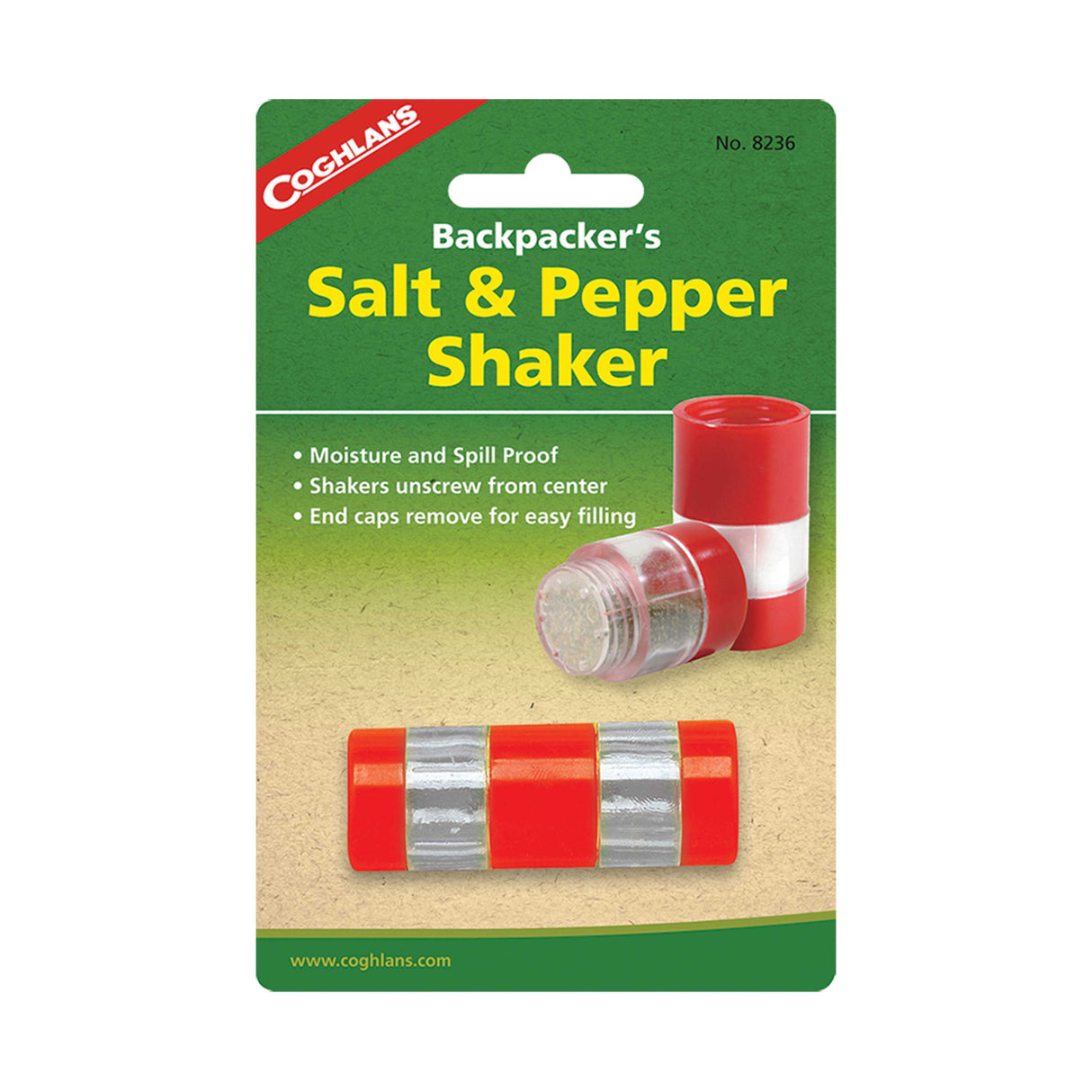 Coghlan's Backpacker's Salt & Pepper Shaker