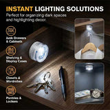 LuxPro Waterproof Micro LED Puck Lights 5 Pack