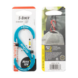 Nite Ize S-Biner Locking Dual Carabiner Aluminum Single Size 4
