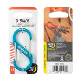 Nite Ize S-Biner Locking Dual Carabiner Aluminum Single Size 3