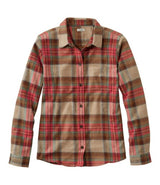 L.L. Bean Women's Scotch Plaid Flannel Shirt, Relaxed