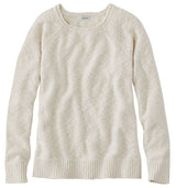 L.L. Bean Midweight Cotton Slub Rollneck Pullover Women's Regular
